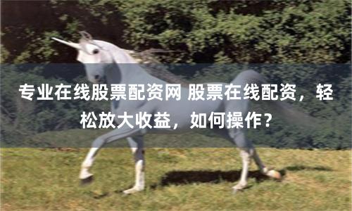 专业在线股票配资网 股票在线配资，轻松放大收益，如何操作？